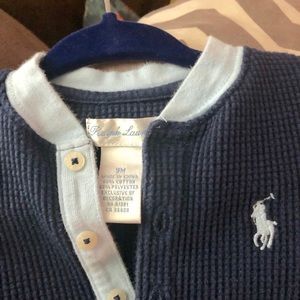 9 Month Ralph Lauren Blue Pajamas